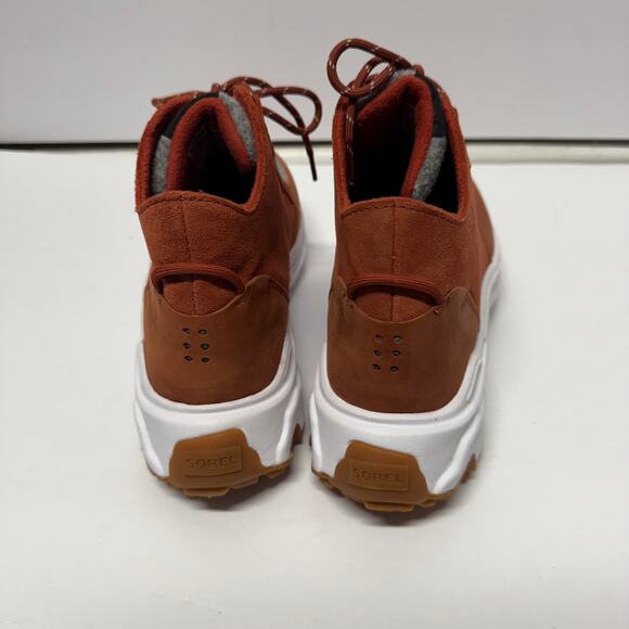 Sorel Womens Kinetic Breakthru Caribou Waterproof Boot Warp Red Chalk Size 10 - Picture 3 of 7